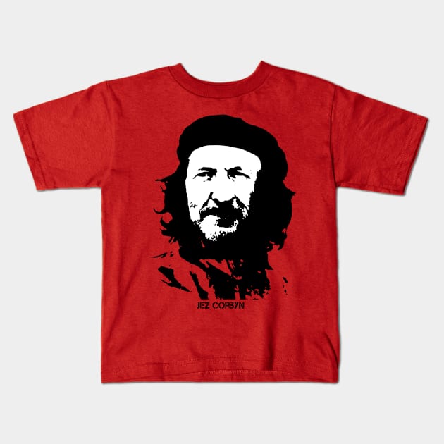 Jez Corbyn Kids T-Shirt by Ragetroll